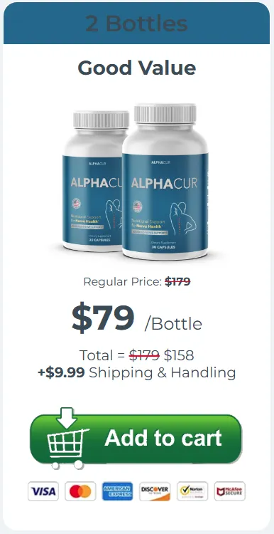 AlphaCur  2 bottle price